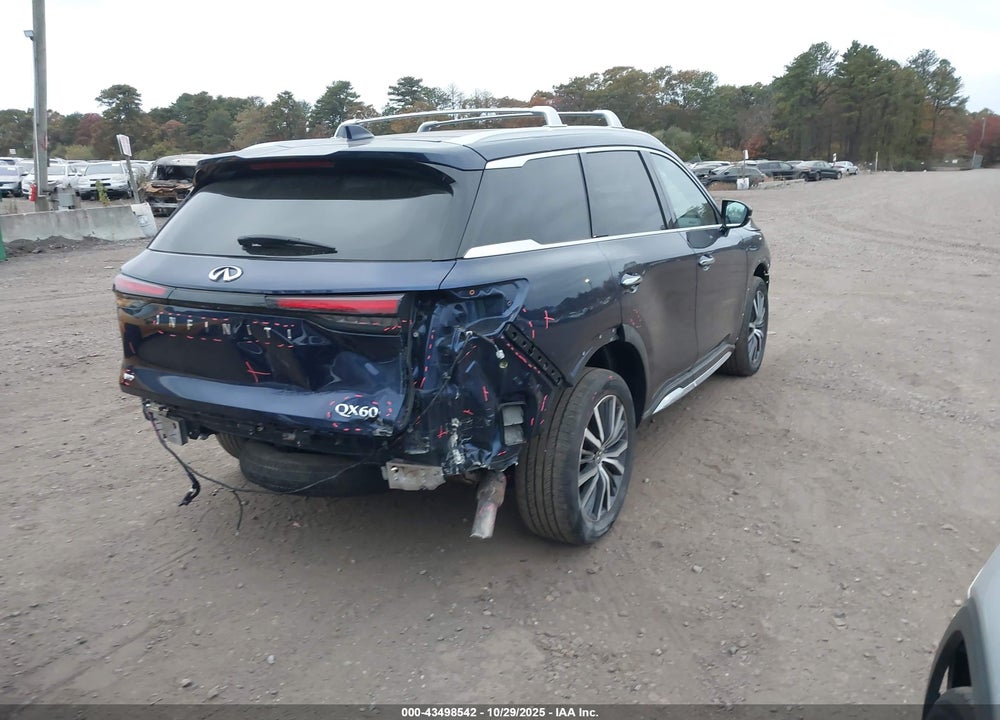 2022 INFINITI QX60 SENSORY AWD VIN: 5N1DL1GS6NC340471