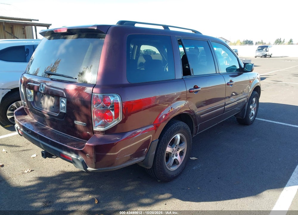 2007 HONDA PILOT EX-L VIN: 2HKYF18627H535599