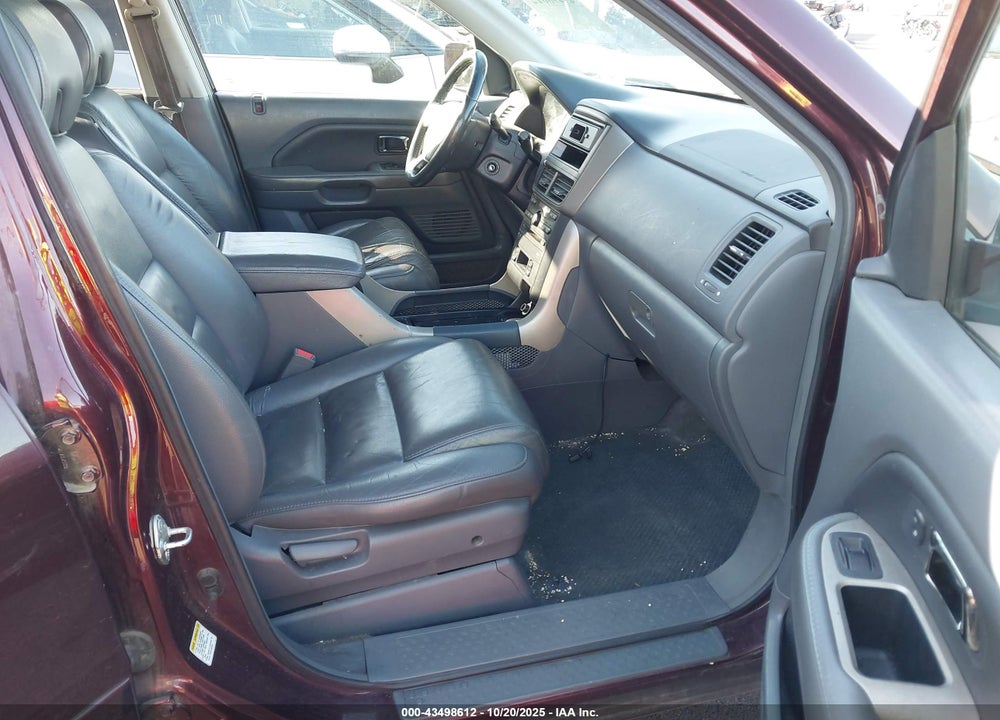 2007 HONDA PILOT EX-L VIN: 2HKYF18627H535599