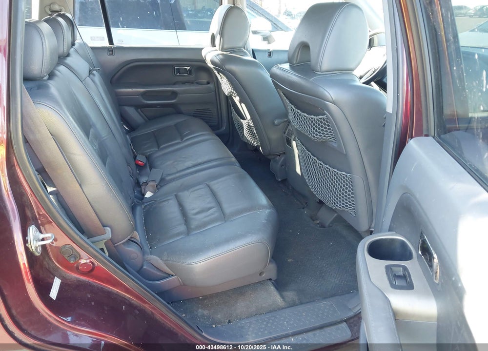 2007 HONDA PILOT EX-L VIN: 2HKYF18627H535599