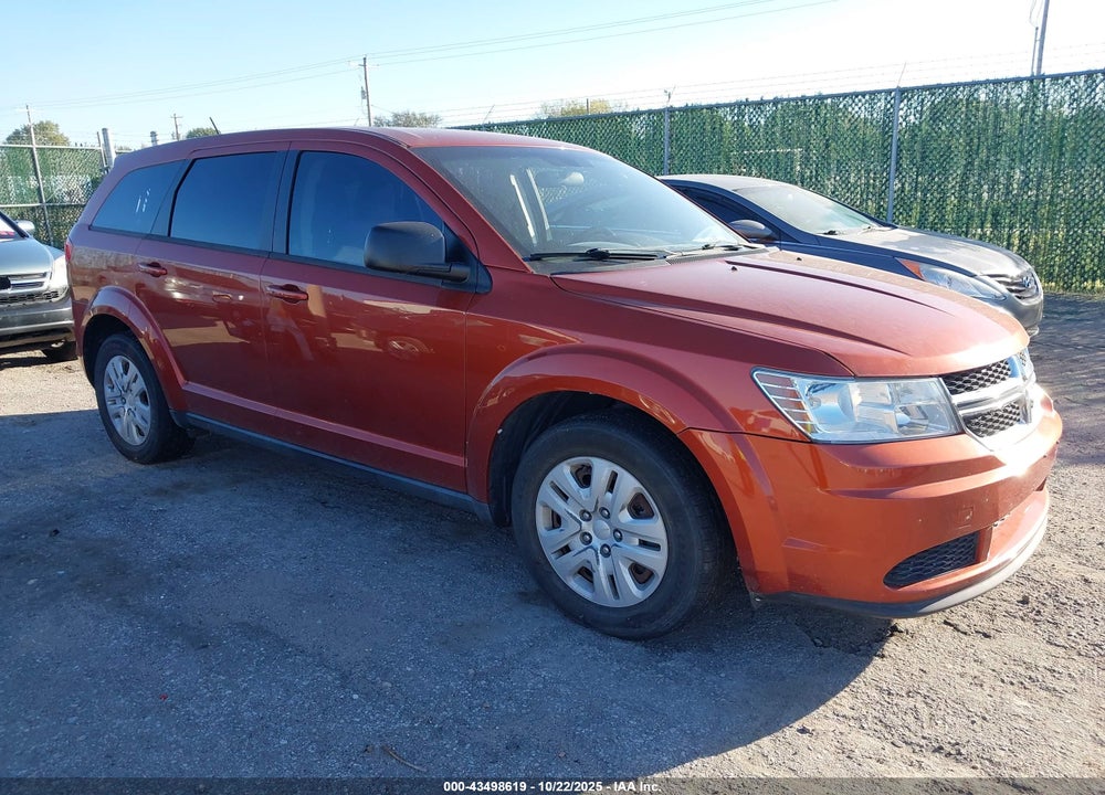 2013 DODGE JOURNEY AMERICAN VALUE PKG VIN: 3C4PDCAB1DT687261