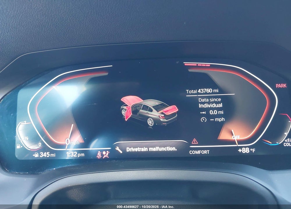 2022 BMW 330I VIN: 3MW5R1J0XN8C36620