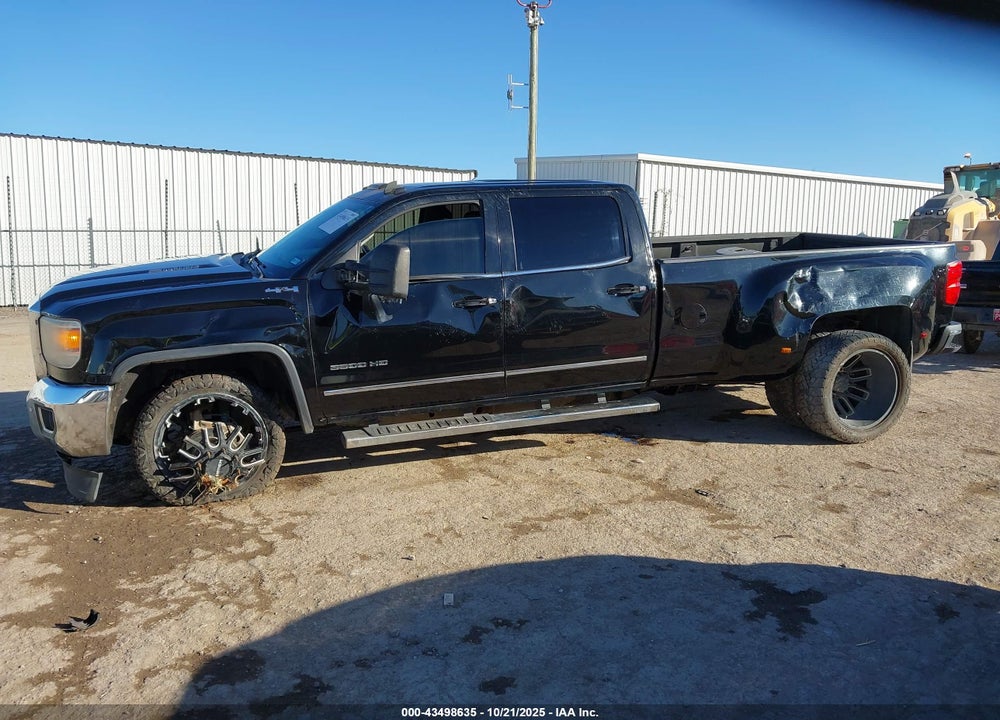 2015 GMC SIERRA 3500HD SLT VIN: 1GT423C89FF172757