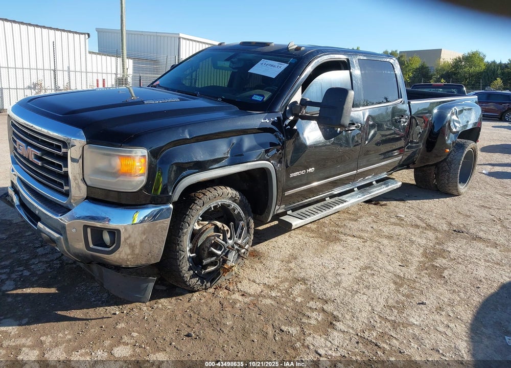 2015 GMC SIERRA 3500HD SLT VIN: 1GT423C89FF172757