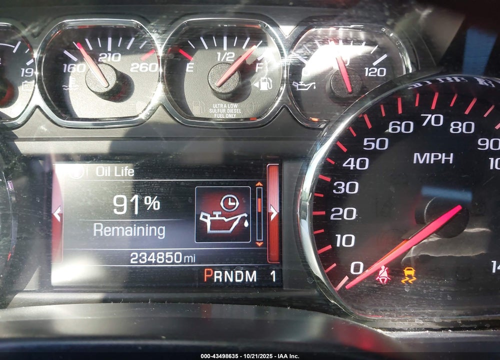 2015 GMC SIERRA 3500HD SLT VIN: 1GT423C89FF172757