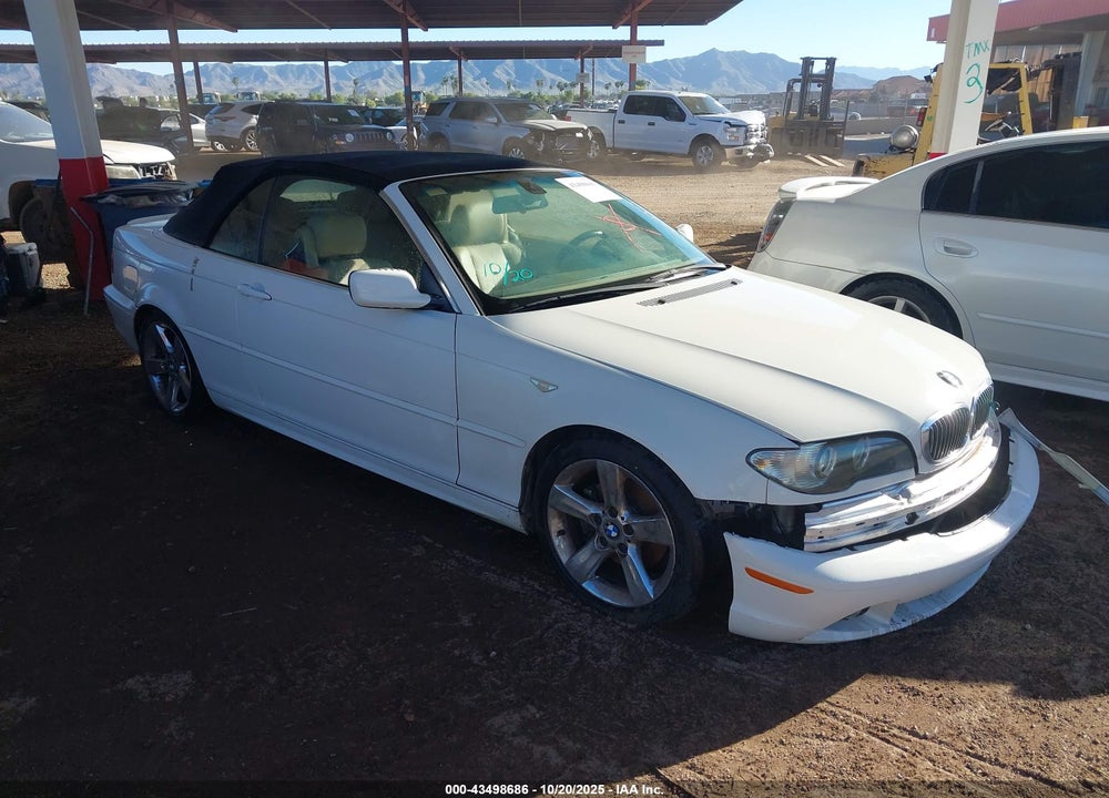 2004 BMW 325CI VIN: WBABW334X4PL24929