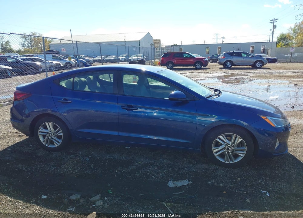 2019 HYUNDAI ELANTRA SEL VIN: 5NPD84LFXKH407640