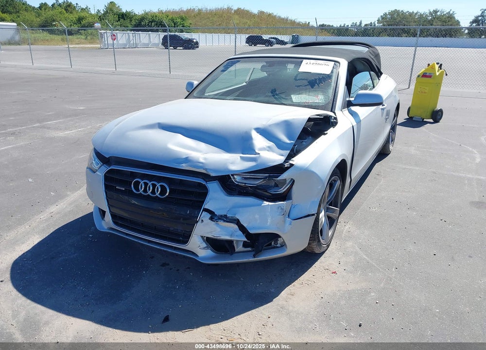 2014 AUDI A5 2.0T PREMIUM VIN: WAUCFAFH5EN015101
