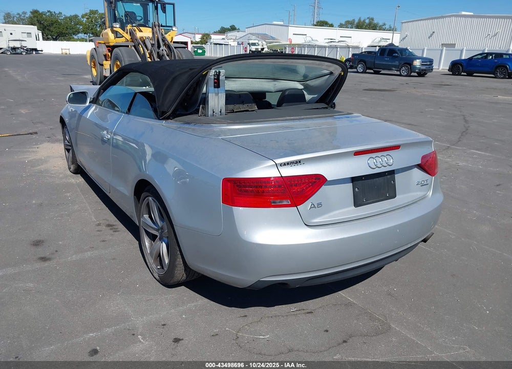 2014 AUDI A5 2.0T PREMIUM VIN: WAUCFAFH5EN015101