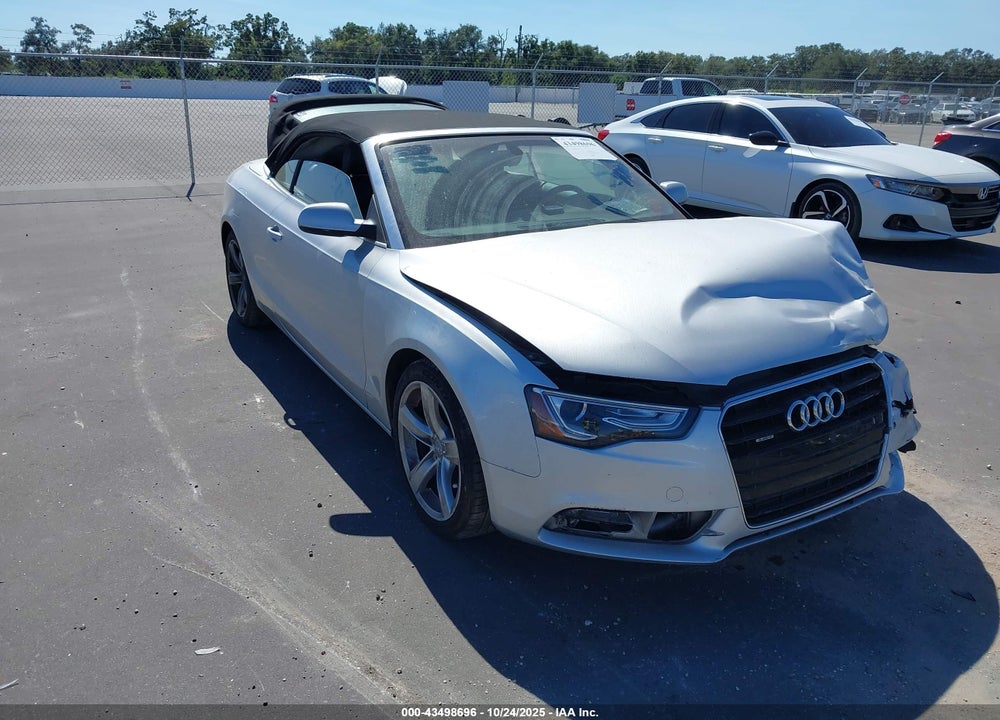 2014 AUDI A5 2.0T PREMIUM VIN: WAUCFAFH5EN015101
