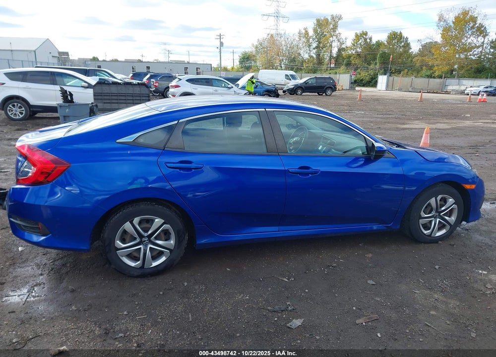 2017 HONDA CIVIC LX VIN: 19XFC2F50HE050514