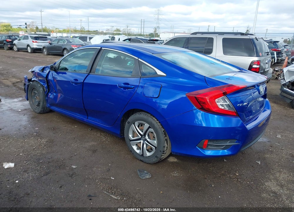 2017 HONDA CIVIC LX VIN: 19XFC2F50HE050514