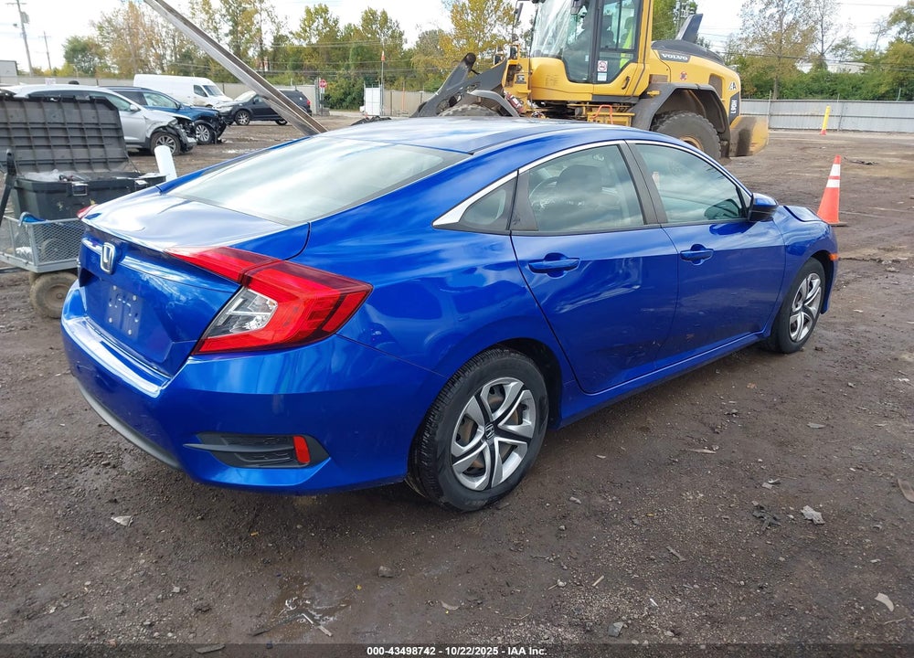 2017 HONDA CIVIC LX VIN: 19XFC2F50HE050514
