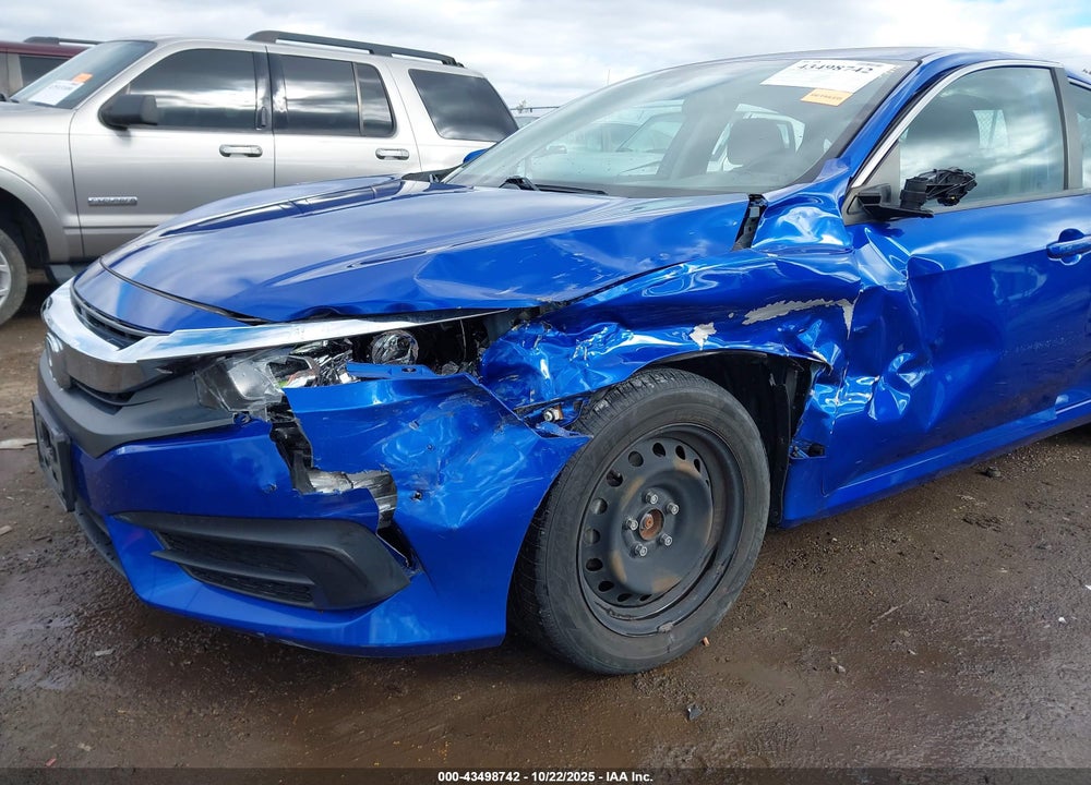 2017 HONDA CIVIC LX VIN: 19XFC2F50HE050514