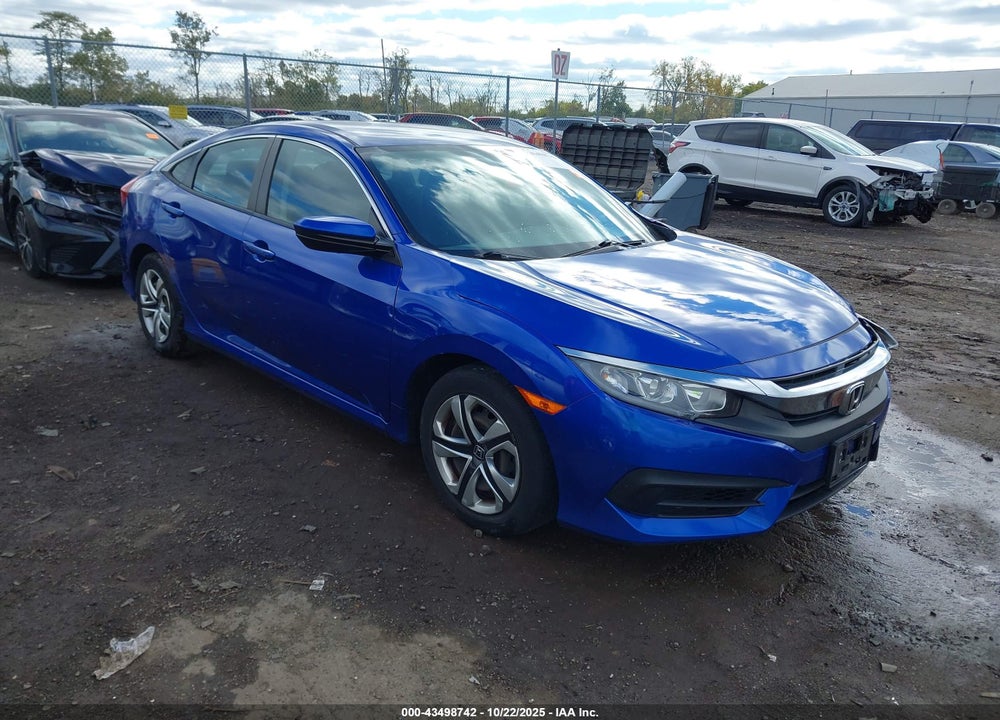 2017 HONDA CIVIC LX VIN: 19XFC2F50HE050514
