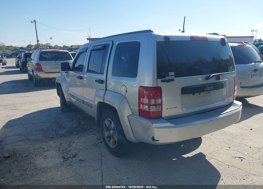 2008 JEEP LIBERTY SPORT VIN: 1J8GN28KX8W188027