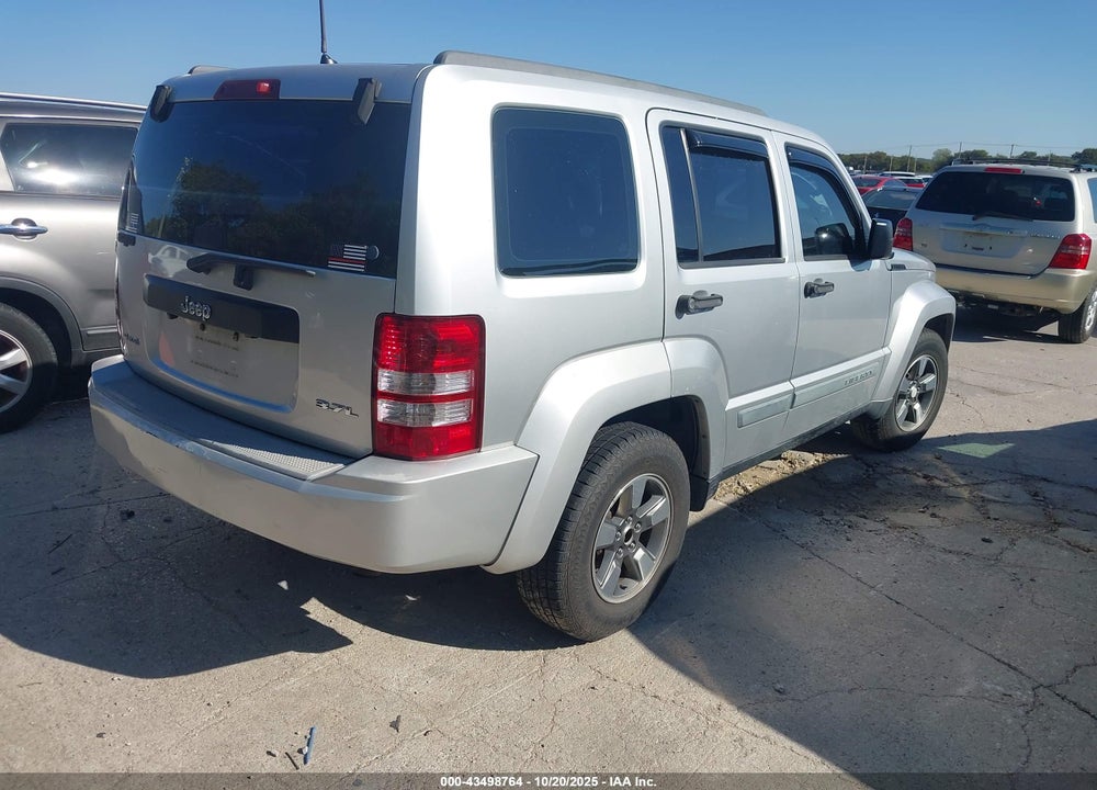2008 JEEP LIBERTY SPORT VIN: 1J8GN28KX8W188027
