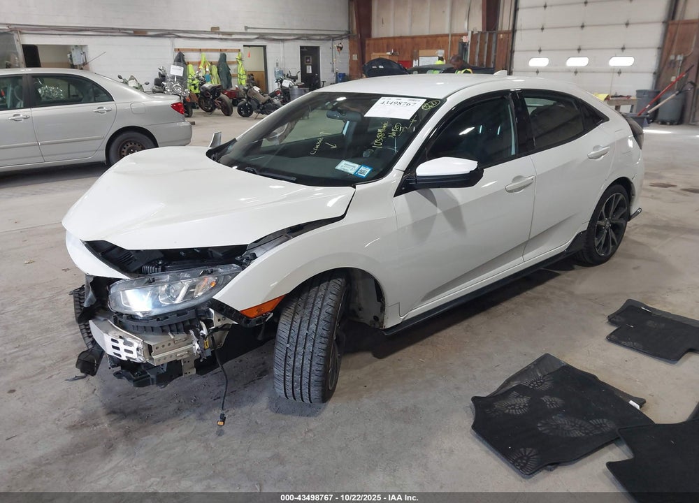 2018 HONDA CIVIC VIN: SHHFK7H48JU428761