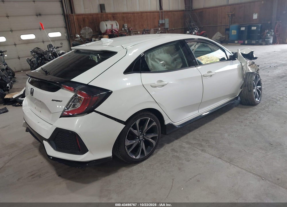 2018 HONDA CIVIC VIN: SHHFK7H48JU428761