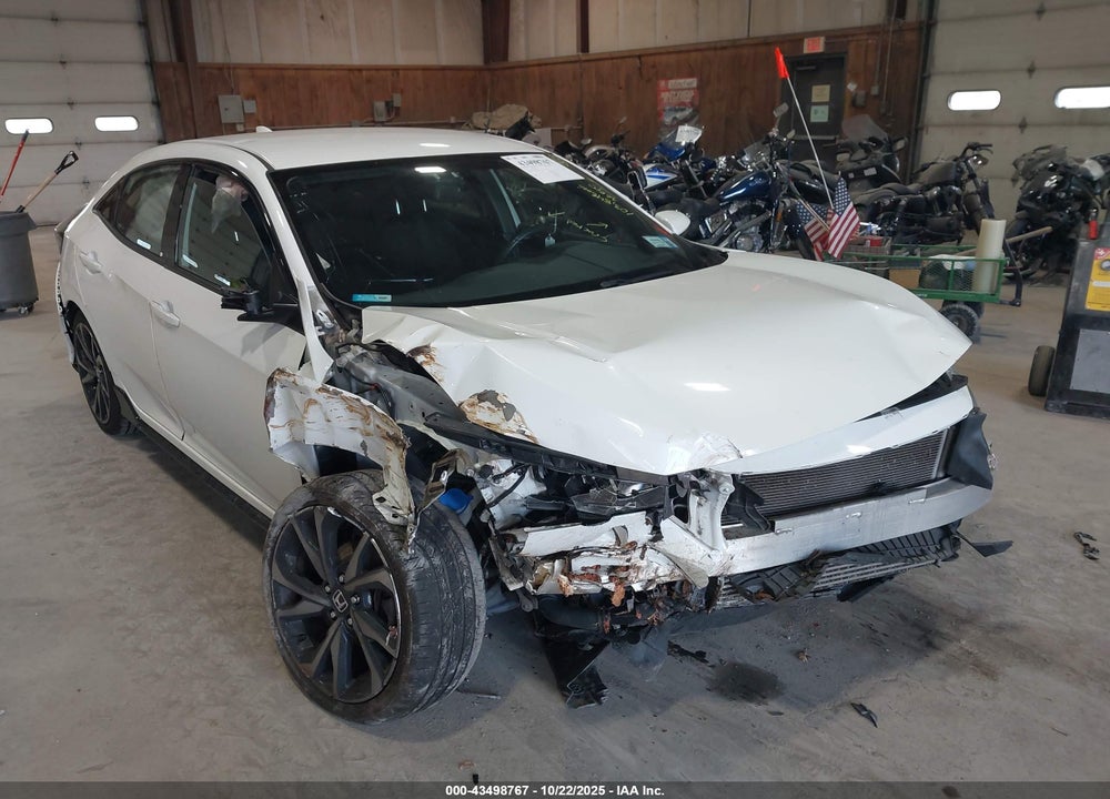 2018 HONDA CIVIC VIN: SHHFK7H48JU428761