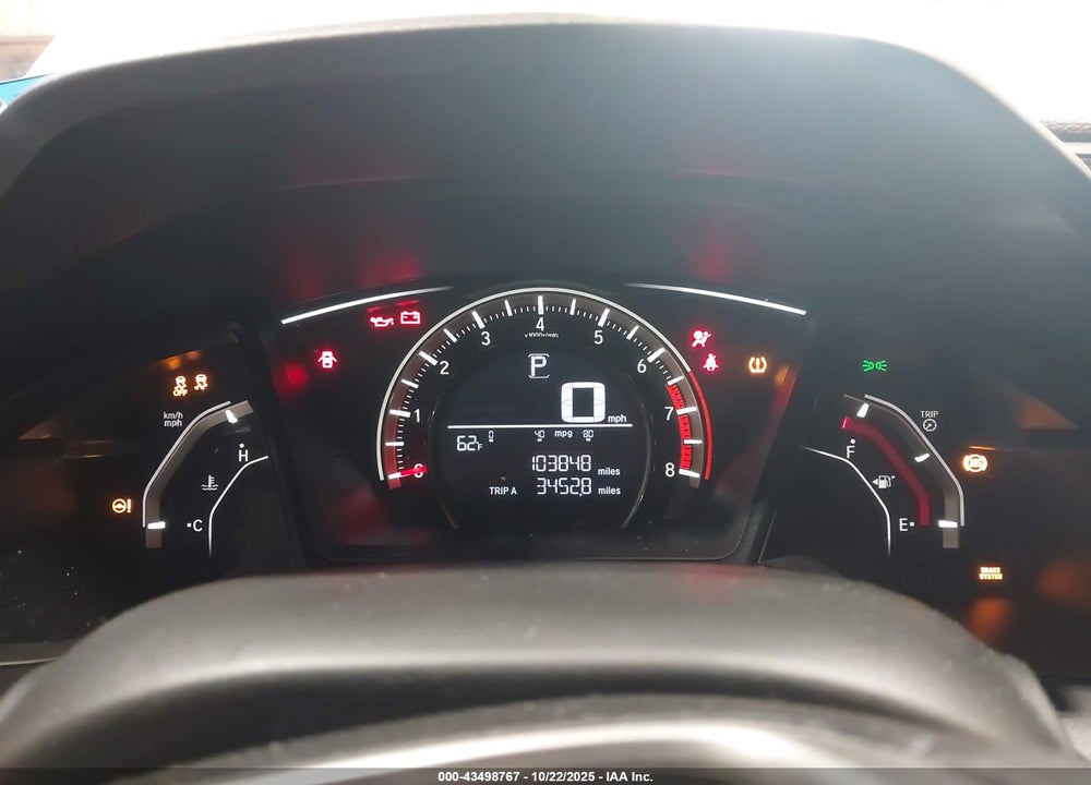 2018 HONDA CIVIC VIN: SHHFK7H48JU428761