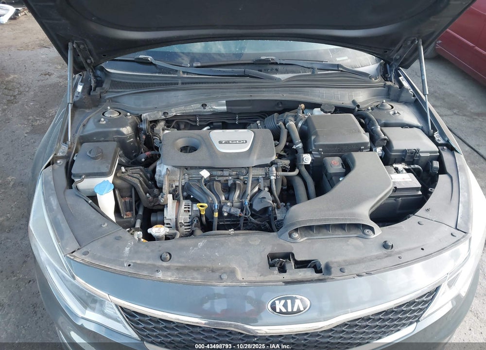 2016 KIA OPTIMA VIN: 5XXGT4L11GG034832