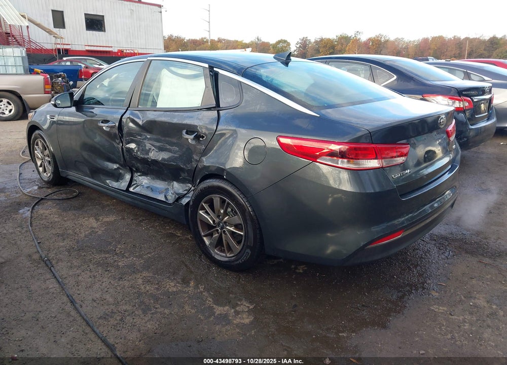 2016 KIA OPTIMA VIN: 5XXGT4L11GG034832