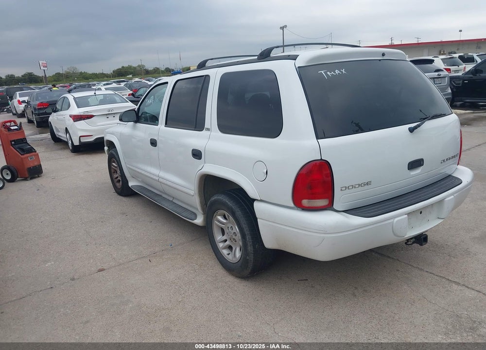 2002 DODGE DURANGO VIN: 1B4HR48N52F128330