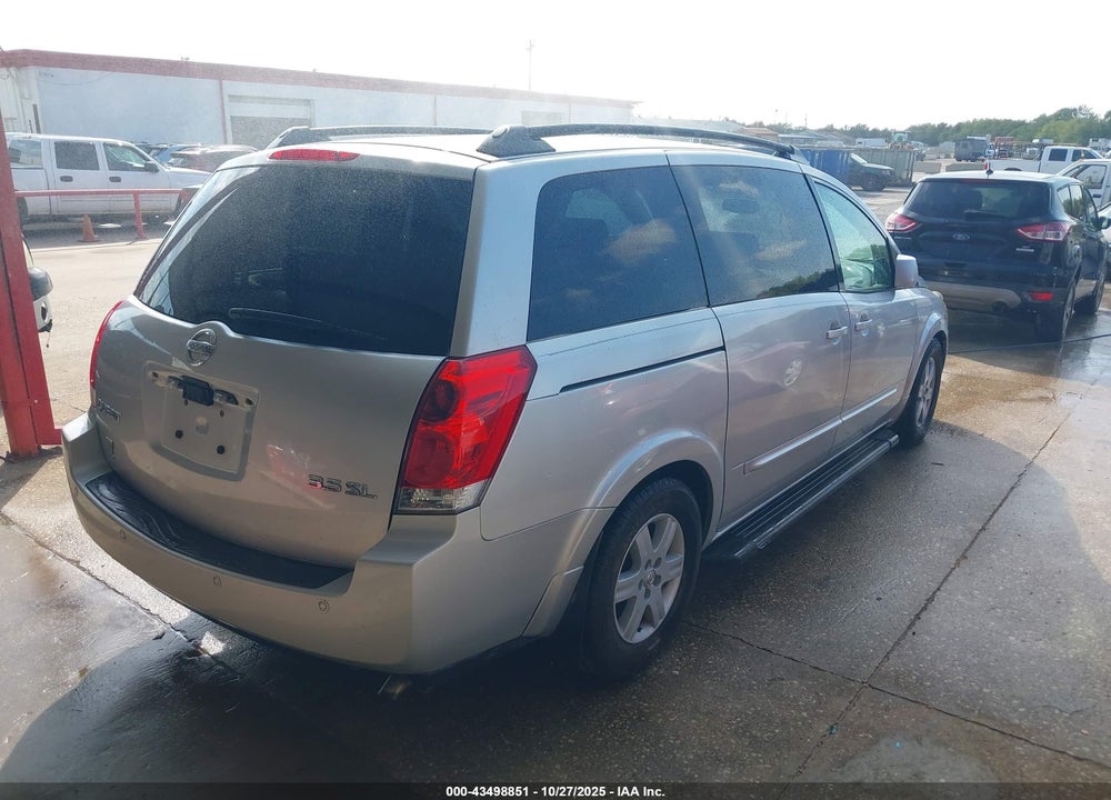 2004 NISSAN QUEST VIN: 5N1BV28U84N325156