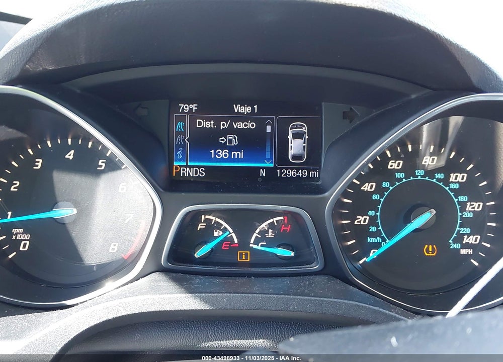 2013 FORD ESCAPE VIN: 1FMCU0H90DUC44889