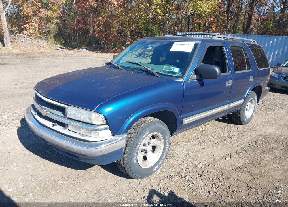 2000 CHEVROLET BLAZER LS VIN: 1GNCS13W4Y2333144