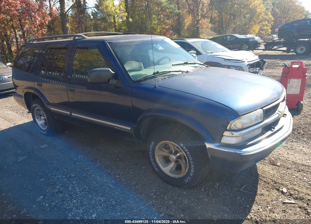 2000 CHEVROLET BLAZER LS VIN: 1GNCS13W4Y2333144