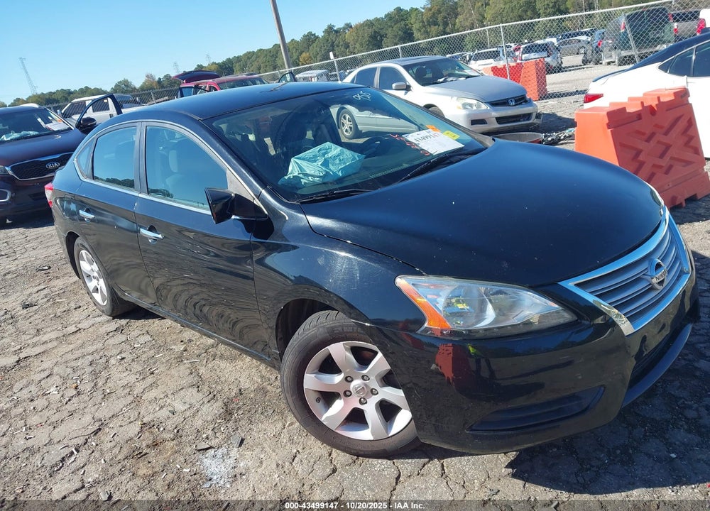 2013 NISSAN SENTRA FE+ S VIN: 3N1AB7APXDL789515