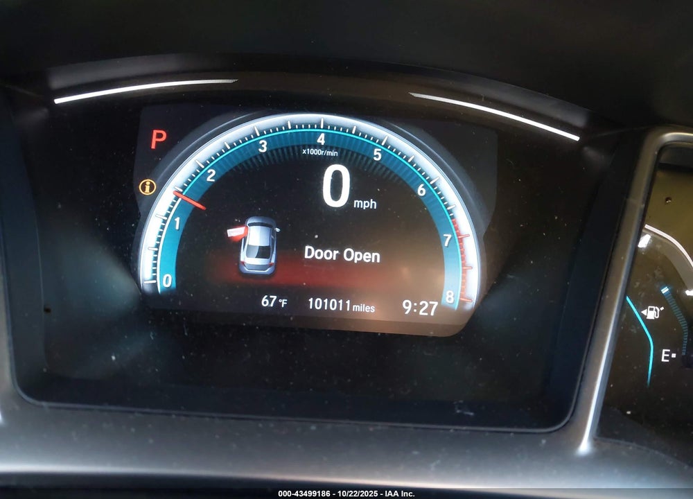 2016 HONDA CIVIC VIN: 19XFC2F75GE087591