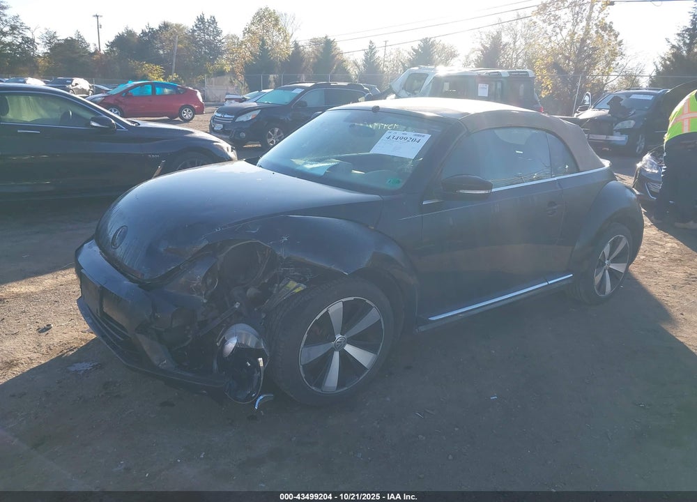 2013 VOLKSWAGEN BEETLE 2.0T VIN: 3VW7T7AT4DM830908