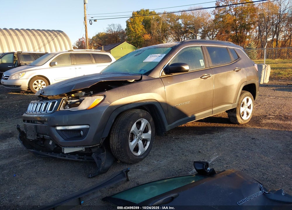 2018 JEEP COMPASS VIN: 3C4NJDBB8JT176176
