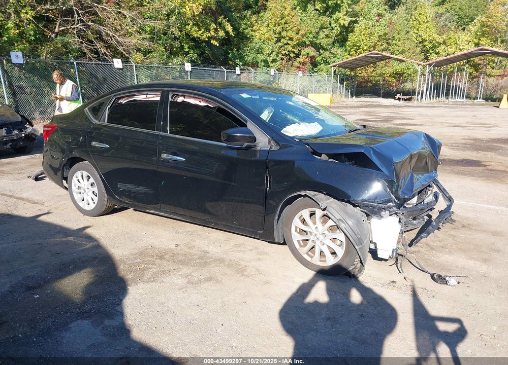 2019 NISSAN SENTRA SV VIN: 3N1AB7AP1KY434281