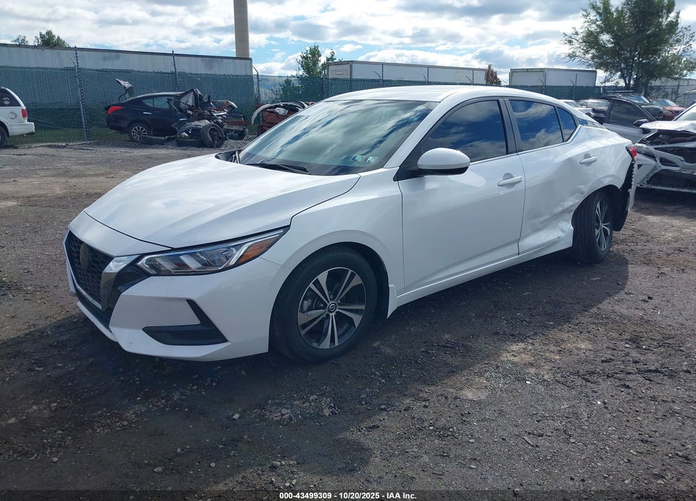 2022 NISSAN SENTRA VIN: 3N1AB8CV8NY206008