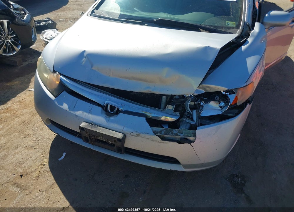 2007 HONDA CIVIC EX VIN: 1HGFA168X7L026996