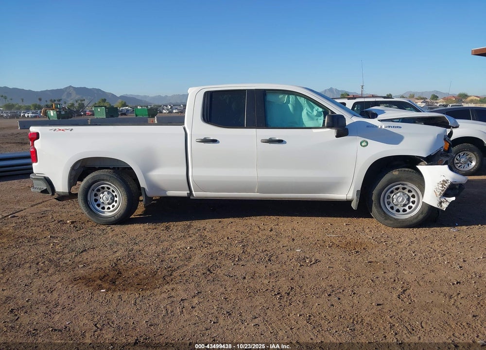 2023 CHEVROLET SILVERADO 1500 4WD STANDARD BED WT VIN: 1GCRDAEK2PZ322334