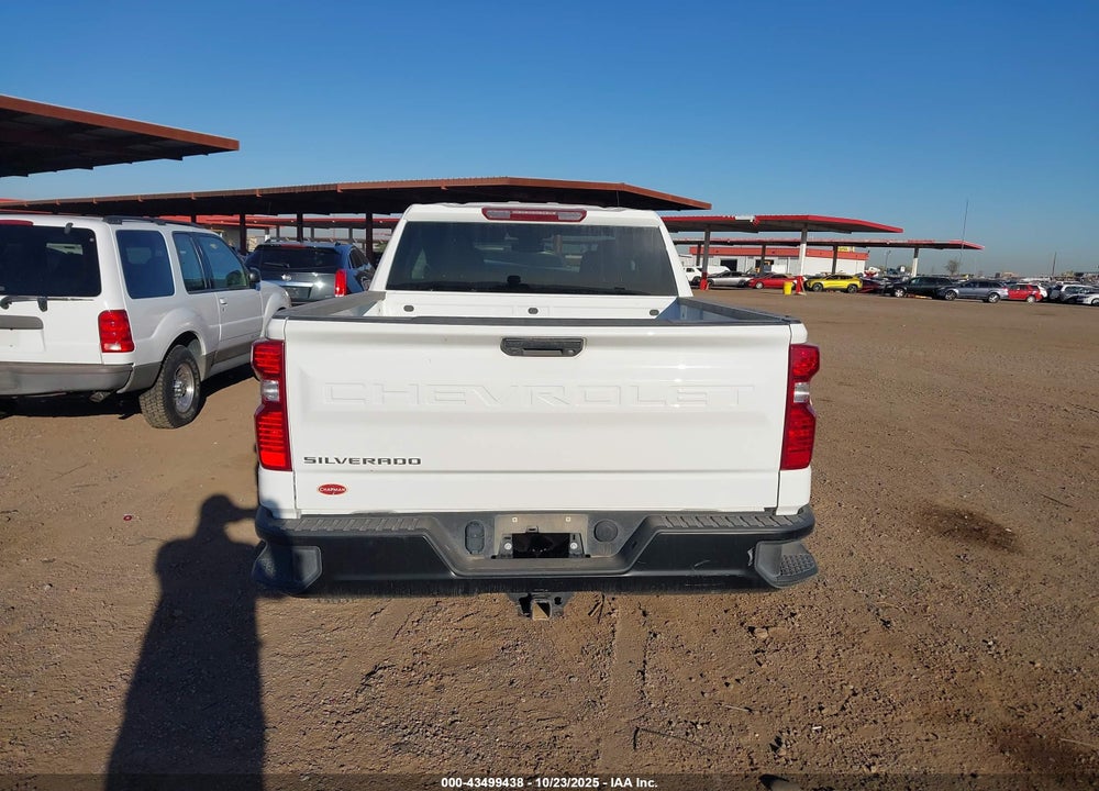 2023 CHEVROLET SILVERADO 1500 4WD STANDARD BED WT VIN: 1GCRDAEK2PZ322334