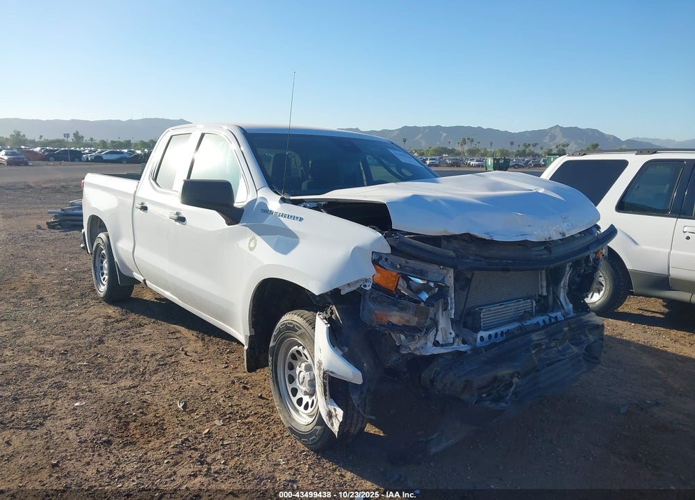 2023 CHEVROLET SILVERADO 1500 4WD STANDARD BED WT VIN: 1GCRDAEK2PZ322334