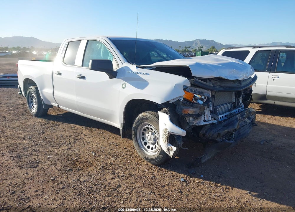 2023 CHEVROLET SILVERADO 1500 4WD STANDARD BED WT VIN: 1GCRDAEK2PZ322334