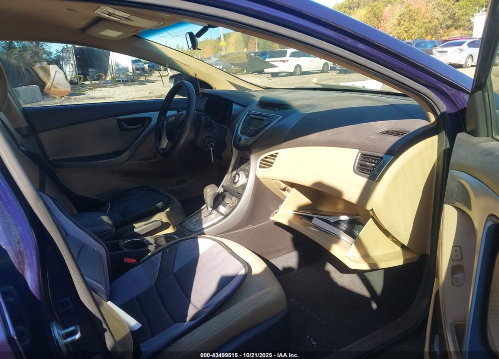 2013 HYUNDAI ELANTRA GLS VIN: 5NPDH4AE5DH154403