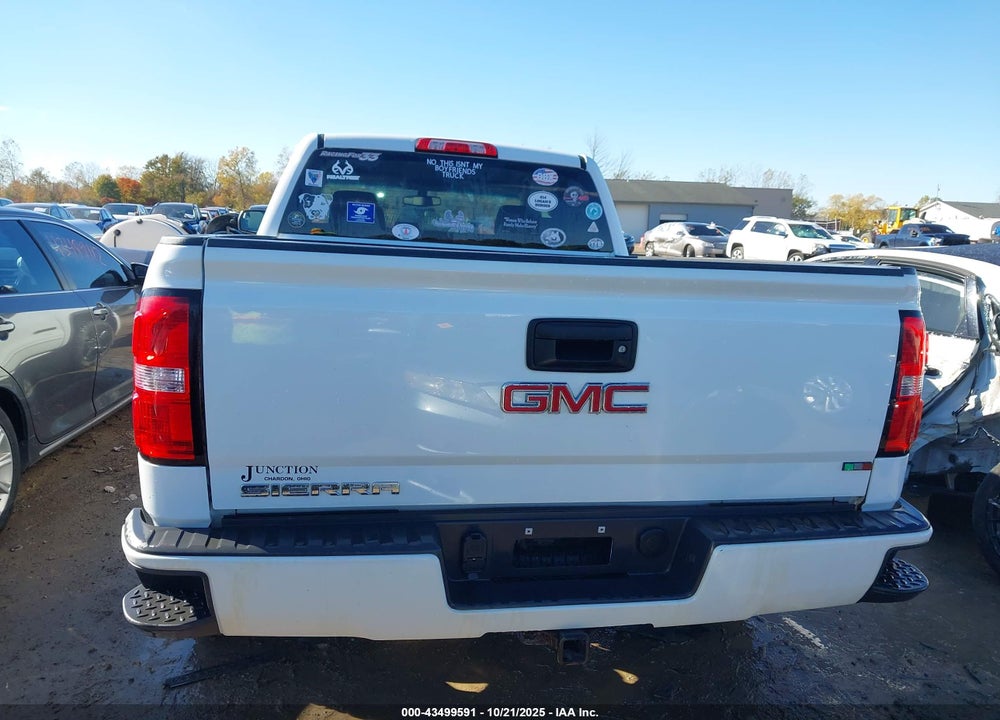 2016 GMC SIERRA 1500 VIN: 1GTV2LEC8GZ213188