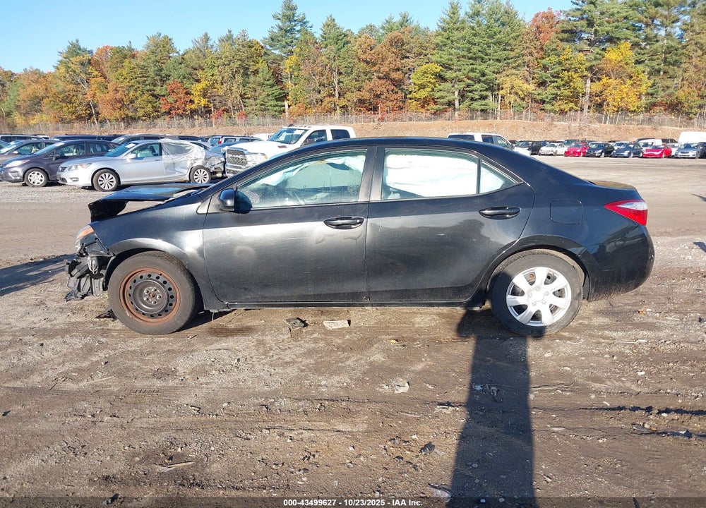 2015 TOYOTA COROLLA LE VIN: 2T1BURHE1FC303143