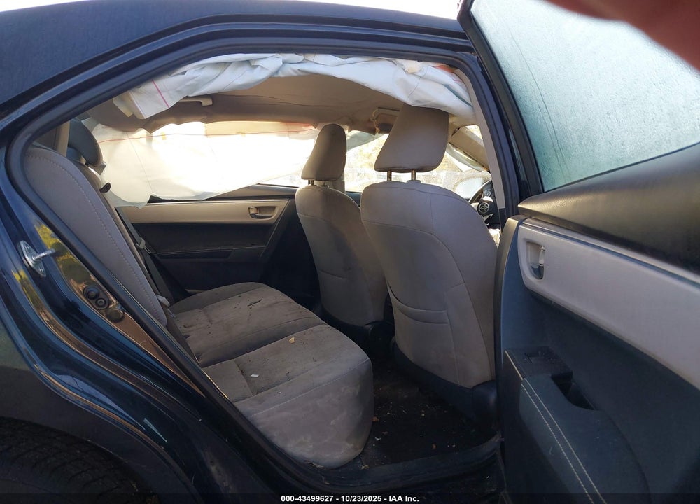 2015 TOYOTA COROLLA LE VIN: 2T1BURHE1FC303143