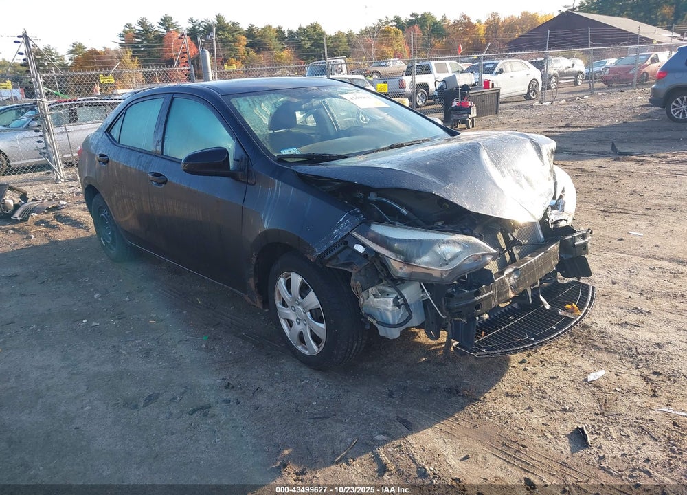 2015 TOYOTA COROLLA LE VIN: 2T1BURHE1FC303143