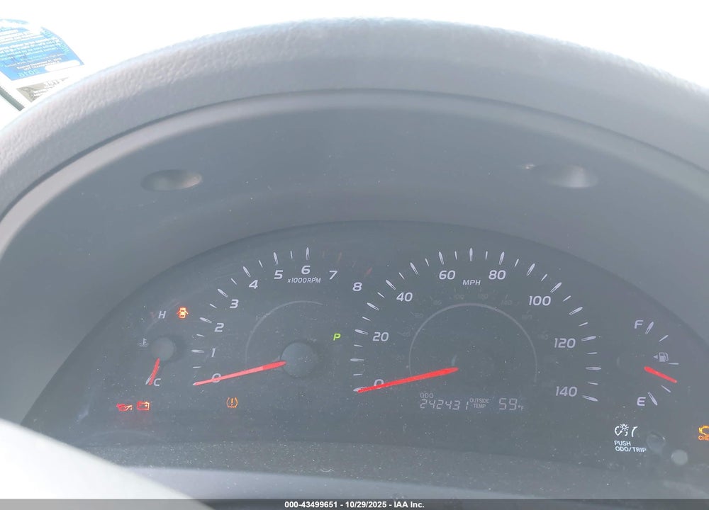2010 TOYOTA CAMRY LE VIN: 4T4BF3EK9AR017149