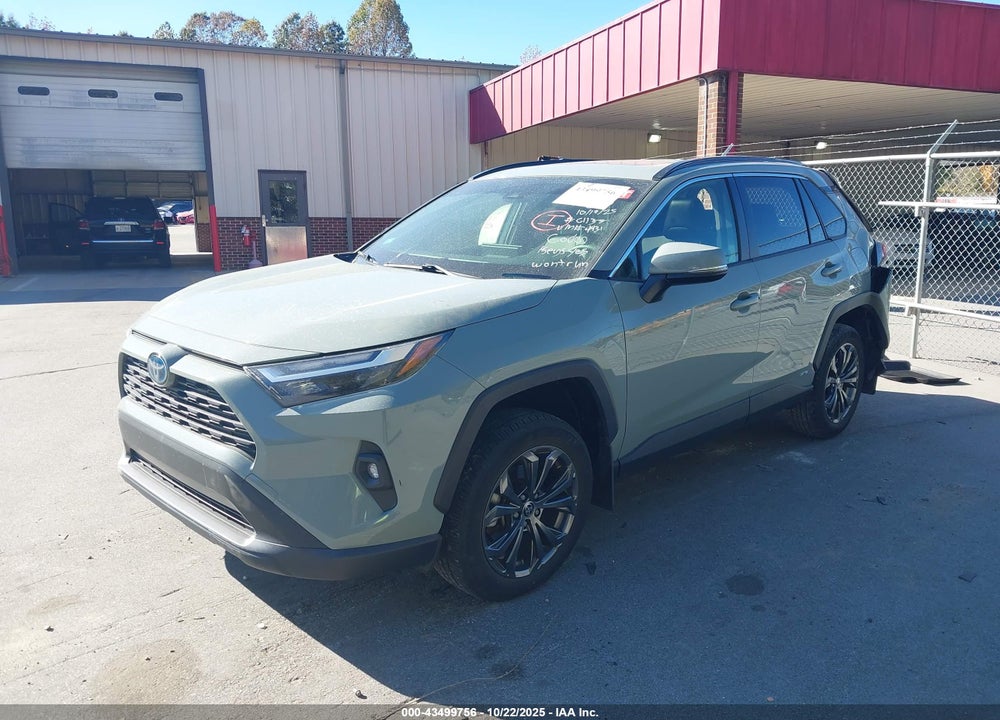 2022 TOYOTA RAV4 HYBRID XLE PREMIUM VIN: JTMB6RFV1ND074431